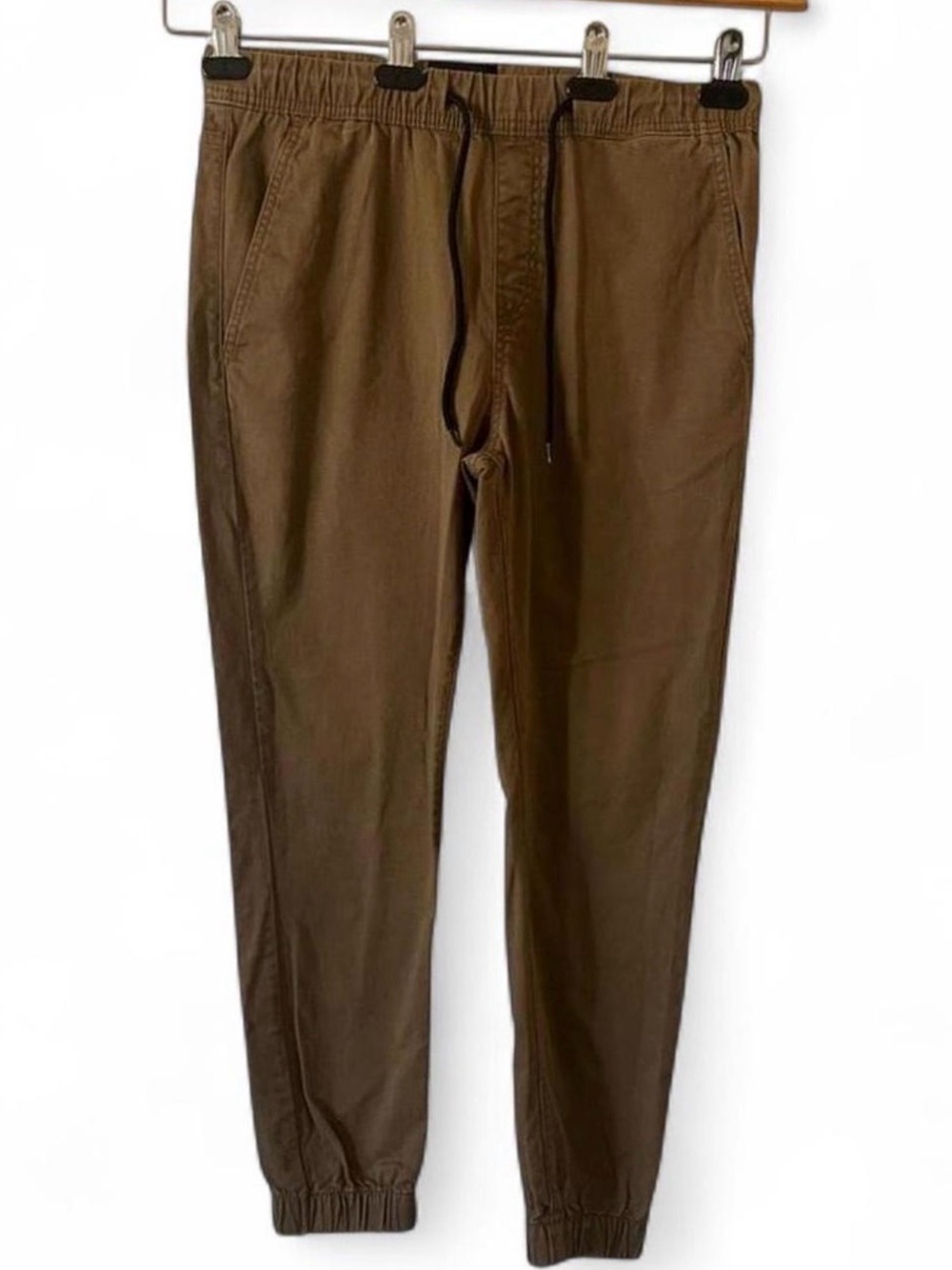 Denizen Men's Casual Jogger Pants in Brown Size M